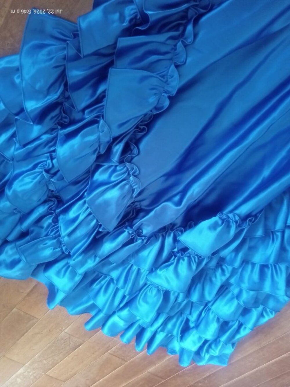 Authentic Vintage 1980's Prom Dress - Picture 6 of 6